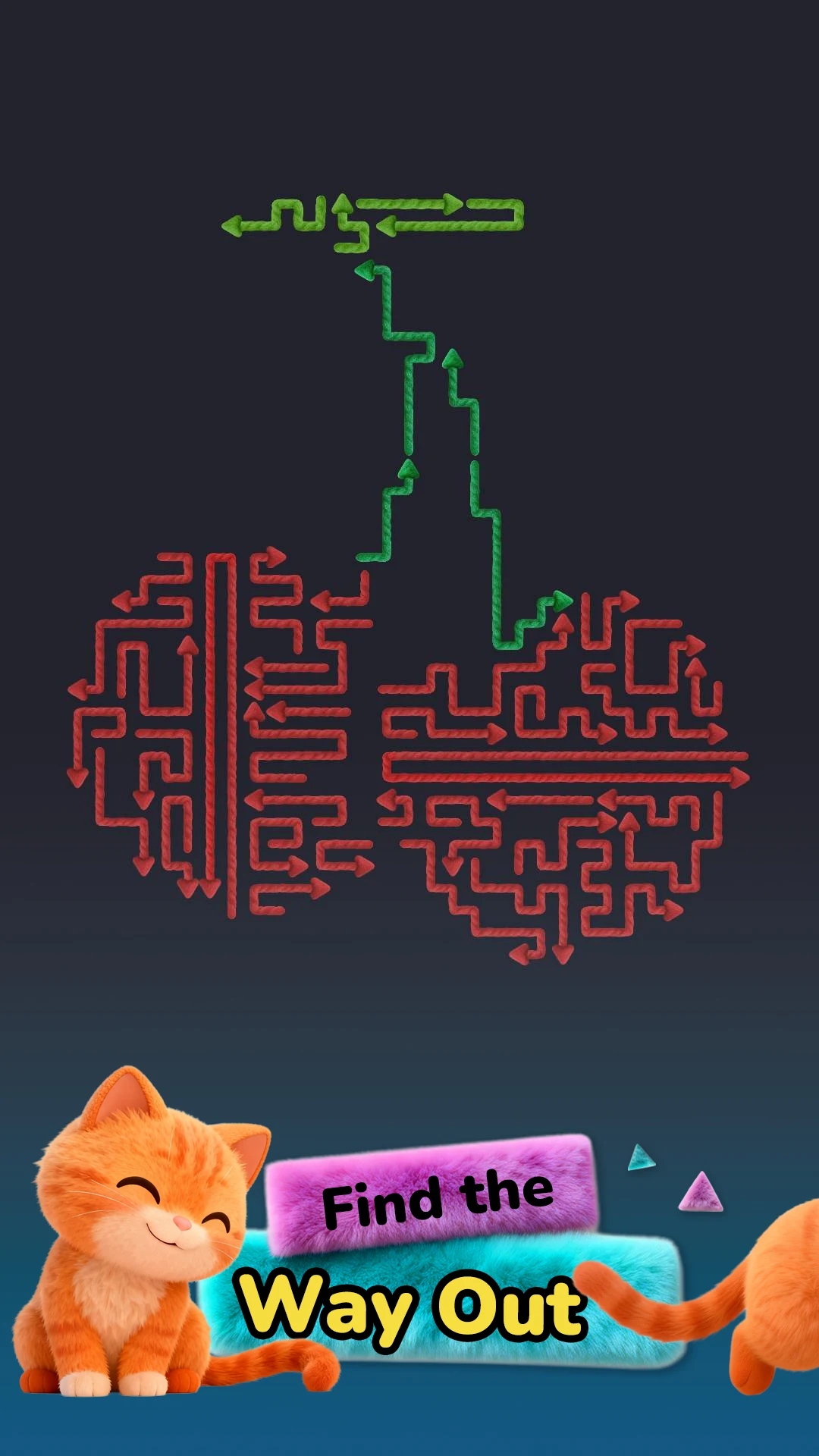 Magic Wool：Arrow Escape Puzzle screenshot